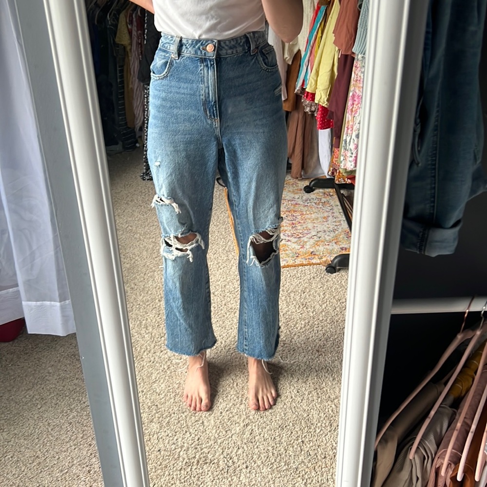 90’s straight jeans